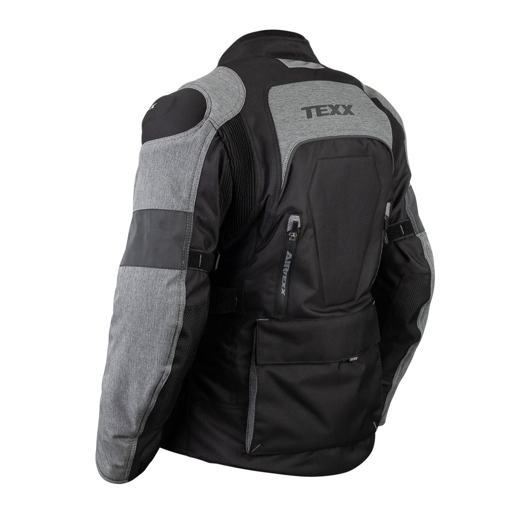 Jaqueta Texx Armor Lady Feminina Preta Cinza