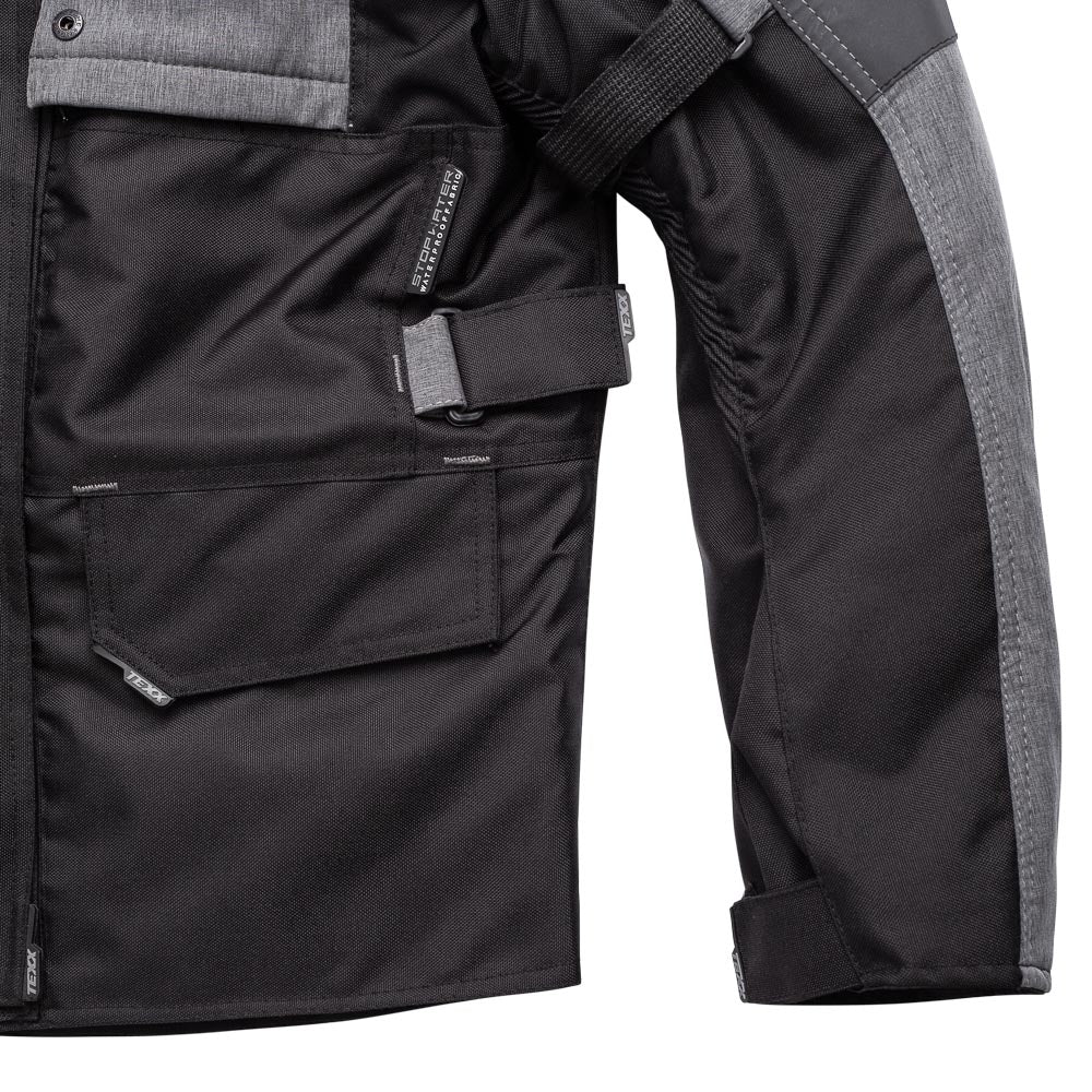 Jaqueta Texx Armor Lady Feminina Preta Cinza
