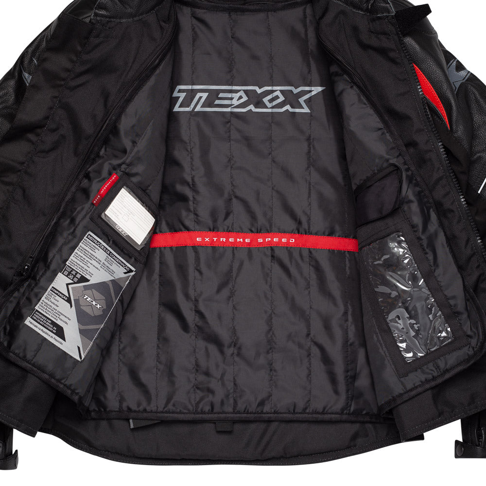 Jaqueta Texx Sniper V2 Masculina Preta Vermelha