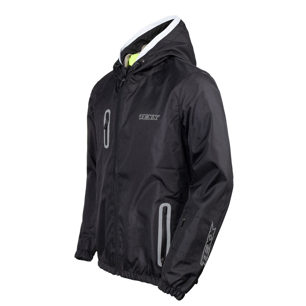 Jaqueta Texx Corta Vento Neon V2 Preta