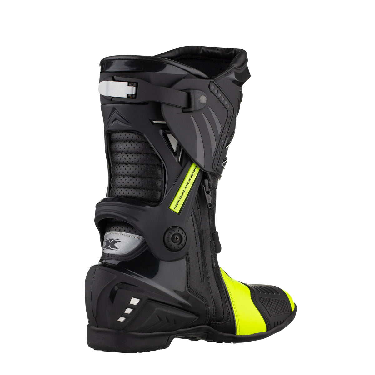 Bota Texx Pista Preta Verde e Azul
