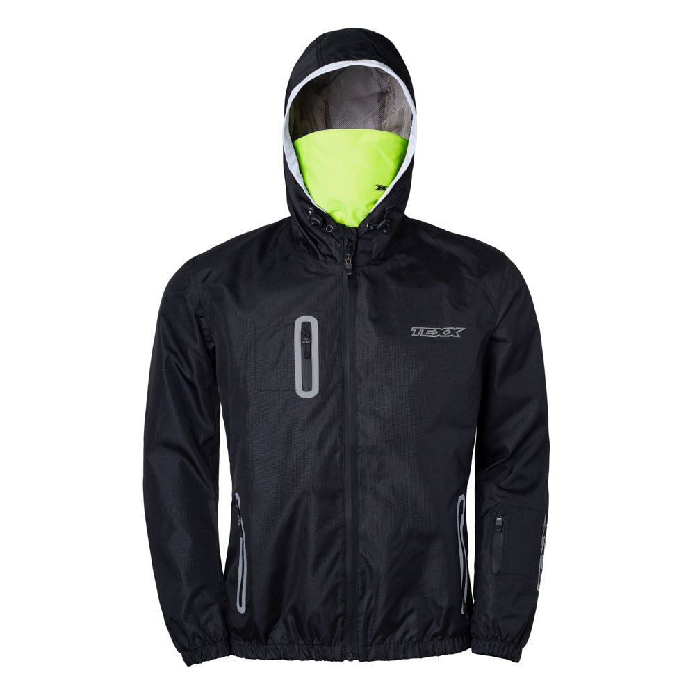 Jaqueta Texx Corta Vento Neon V2 Preta