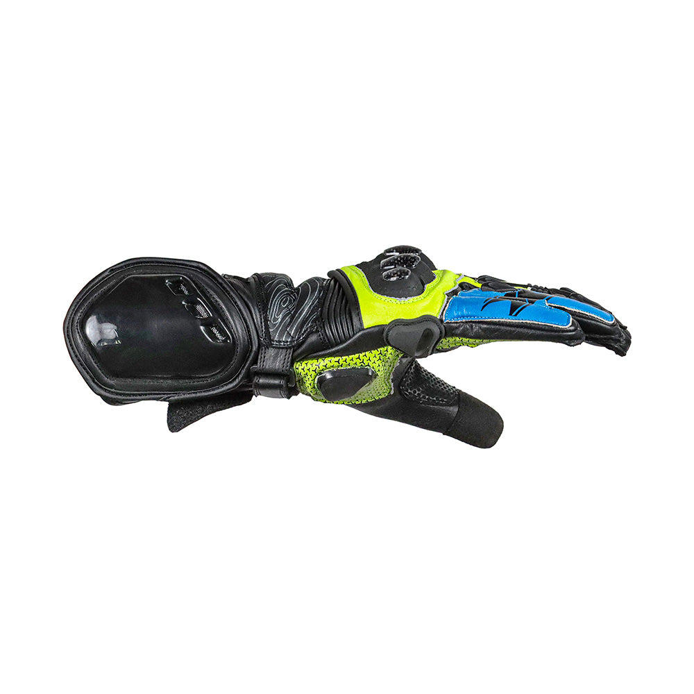 Luvas Texx Pista V2 Azul Verde