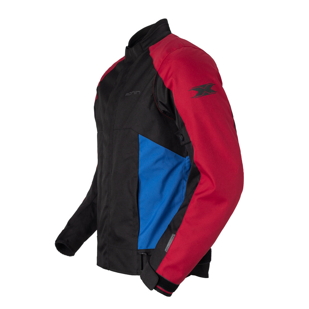 Jaqueta Texx Ronin V2 Masculina Preta Vermelha Azul