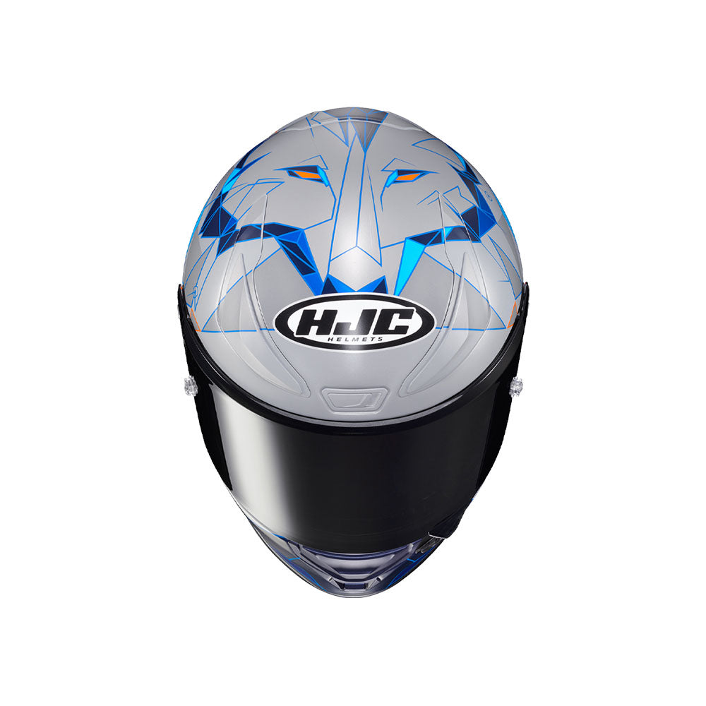 Capacete Hjc Rpha 1 Pol Espargaro Moto GP Preto e Azul