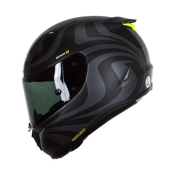 Capacete Hjc Rpha 11 Eldon Cinza e Verde